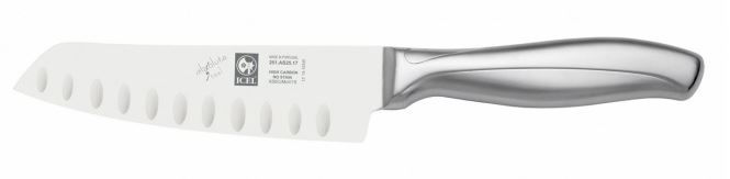 FACA SANTOKU ALVEOLOS ABSOLUTE STEEL